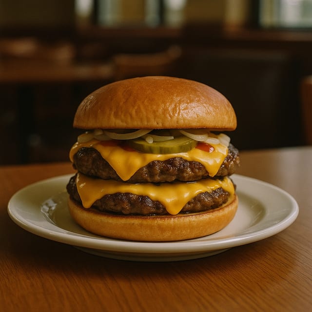 Double Cheeseburger.